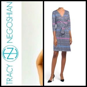 NEW Tracy Negoshian Wrap Dress XSmall